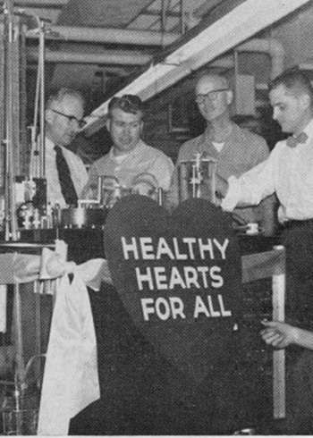 1955. Heart bypass surgery